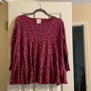 Francesca’s Maroon Top